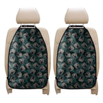 Shar Pei Face Pattern Print Car Seat Organizers