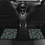 Shar Pei Face Pattern Print Front and Back Car Floor Mats