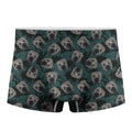 Shar Pei Face Pattern Print Men's Boxer Briefs