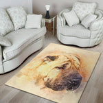 Shar Pei Portrait Print Area Rug