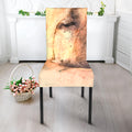 Shar Pei Portrait Print Dining Chair Slipcover