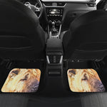 Shar Pei Portrait Print Front and Back Car Floor Mats