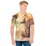Shar Pei Portrait Print Men's T-Shirt