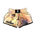Shar Pei Portrait Print Muay Thai Boxing Shorts