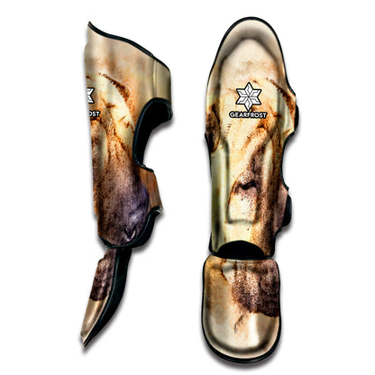 Shar Pei Portrait Print Muay Thai Shin Guard