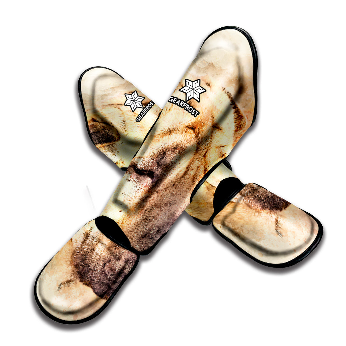 Shar Pei Portrait Print Muay Thai Shin Guard