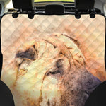 Shar Pei Portrait Print Pet Car Back Seat Cover