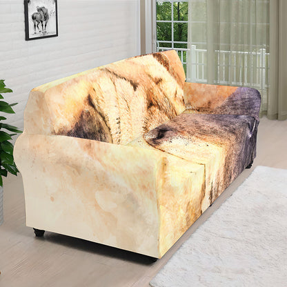 Shar Pei Portrait Print Sofa Cover