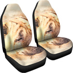 Shar Pei Portrait Print Universal Fit Car Seat Covers