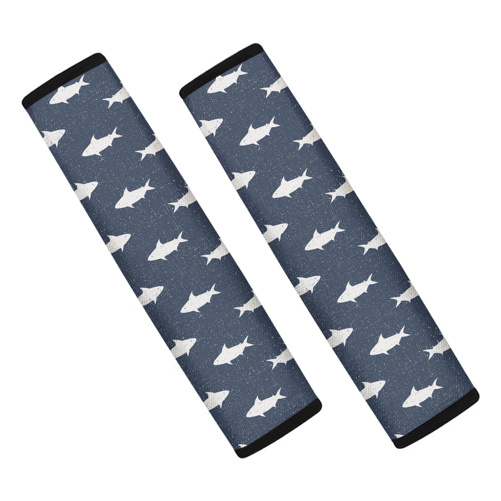 Shark Fish Pattern Print Car Seat Belt Covers