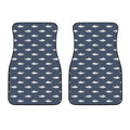 Shark Fish Pattern Print Front Car Floor Mats