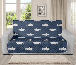 Shark Fish Pattern Print Futon Protector