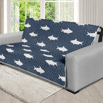 Shark Fish Pattern Print Futon Protector