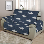 Shark Fish Pattern Print Half Sofa Protector