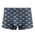 Shark Fish Pattern Print Men's Boxer Briefs