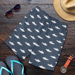 Shark Fish Pattern Print Men's Shorts