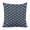 Shark Fish Pattern Print Pillow Cover