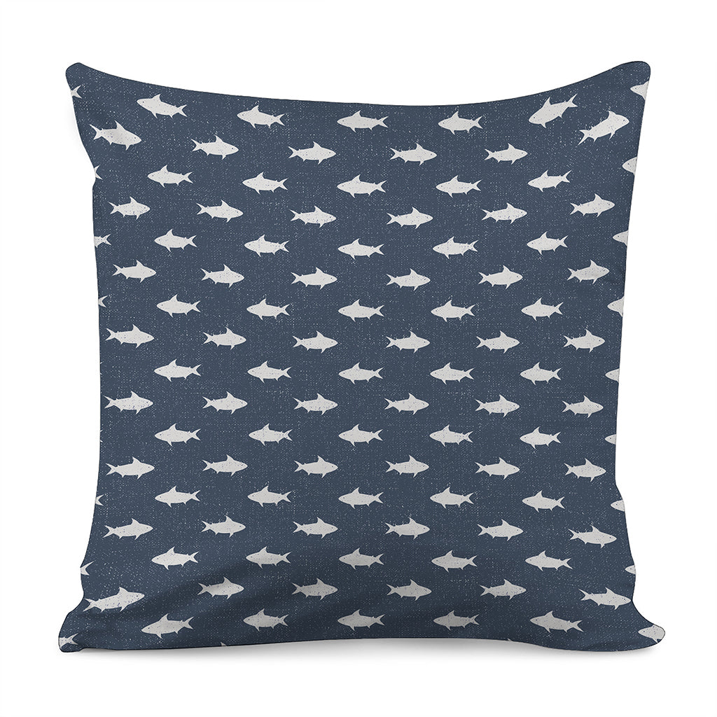 Shark Fish Pattern Print Pillow Cover