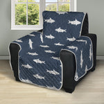 Shark Fish Pattern Print Recliner Protector