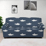 Shark Fish Pattern Print Sofa Cover