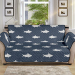 Shark Fish Pattern Print Sofa Protector