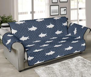 Shark Fish Pattern Print Sofa Protector