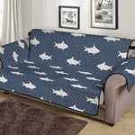 Shark Fish Pattern Print Sofa Protector