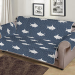 Shark Fish Pattern Print Sofa Protector