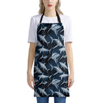 Shark Underwear Pattern Print Apron