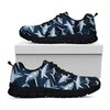 Shark Underwear Pattern Print Black Sneakers