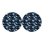 Shark Underwear Pattern Print Car Coasters