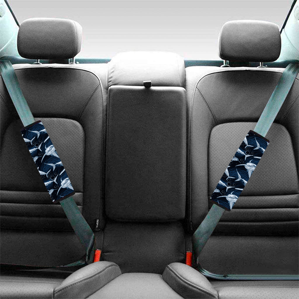 Shark Underwear Pattern Print Car Seat Belt Covers