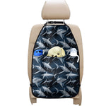 Shark Underwear Pattern Print Car Seat Organizers