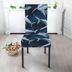 Shark Underwear Pattern Print Dining Chair Slipcover
