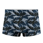 Shark Underwear Pattern Print Men's Boxer Briefs