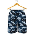 Shark Underwear Pattern Print Men's Shorts
