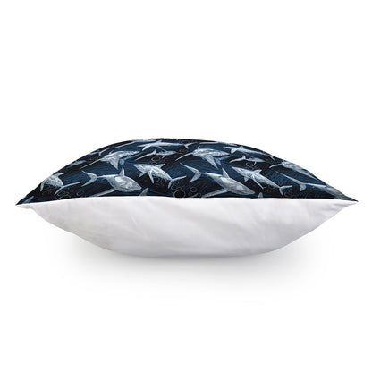 Shark Underwear Pattern Print Pillow Cover