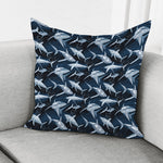 Shark Underwear Pattern Print Pillow Cover