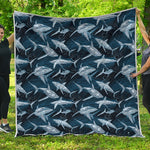 Shark Underwear Pattern Print Quilt