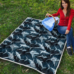 Shark Underwear Pattern Print Quilt