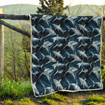 Shark Underwear Pattern Print Quilt