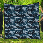 Shark Underwear Pattern Print Quilt