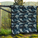 Shark Underwear Pattern Print Quilt