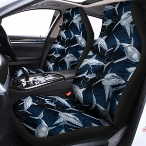 Shark Underwear Pattern Print Universal Fit Car Seat Covers