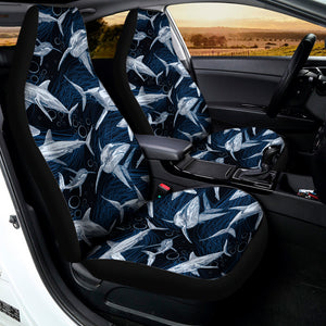 Shark Underwear Pattern Print Universal Fit Car Seat Covers