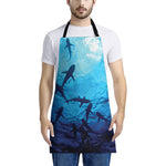 Shark Underwear Print Apron