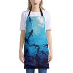 Shark Underwear Print Apron