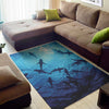 Shark Underwear Print Area Rug