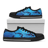 Shark Underwear Print Black Low Top Shoes