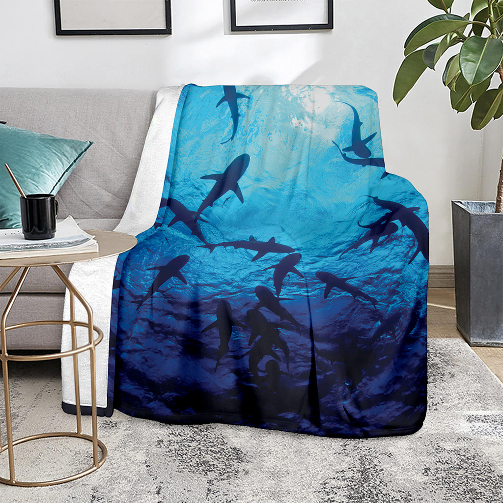 Shark Underwear Print Blanket
